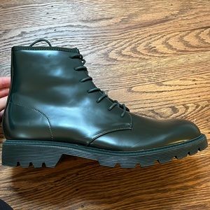 Fenton Box Leather Combat Boot | Poshmark